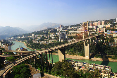 四川省攀枝花市炳草崗大橋
